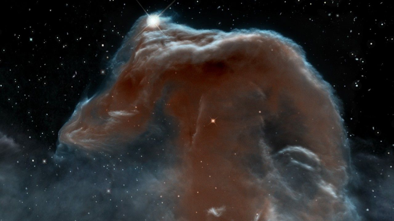 Horsehead Nebula: Visible Zoom to Infrared Fly-in