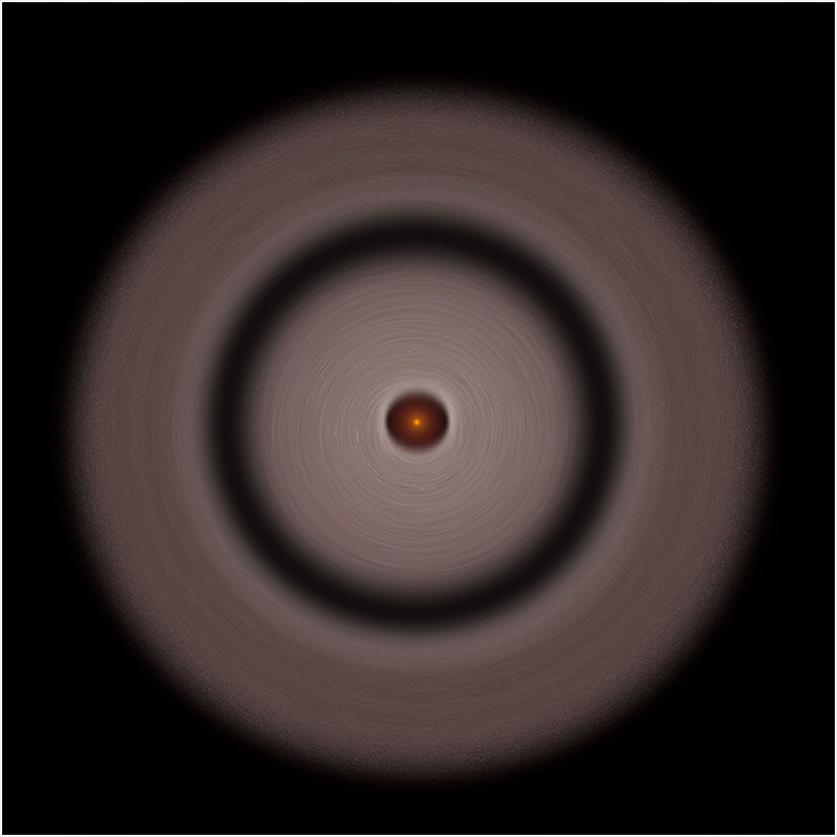 TW Hydrae Disk – Artist's Illustration