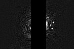 Neptune Ring Arcs and Moons (unannotated)