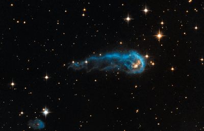 Hubble Sees a Cosmic Caterpillar