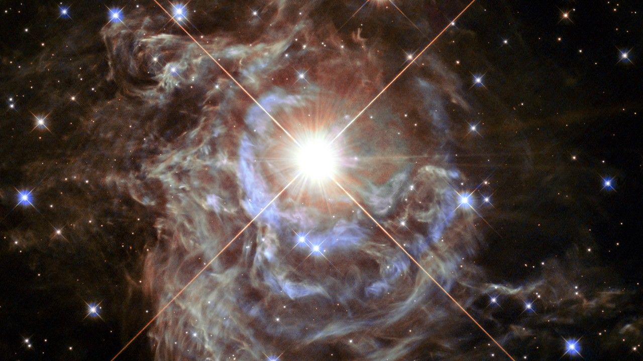 RS Puppis Video Sequence (Annotated)