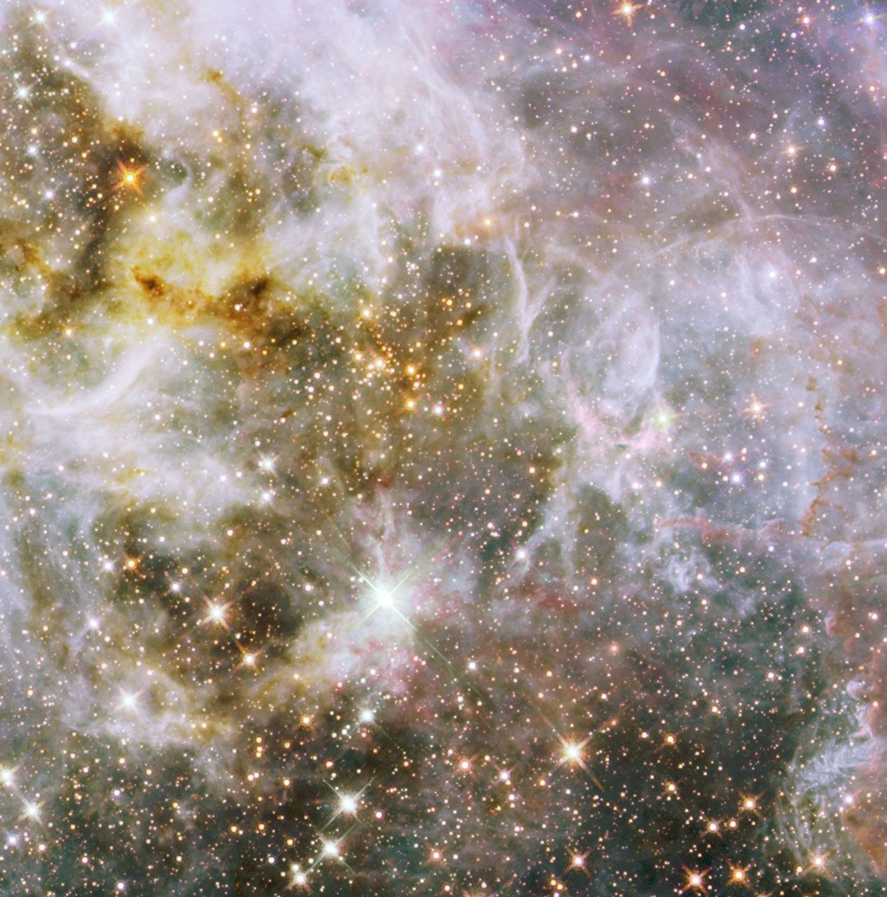 30 Doradus Nebula in Infrared Light