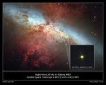 Hubble Monitors Supernova In Nearby Galaxy M82