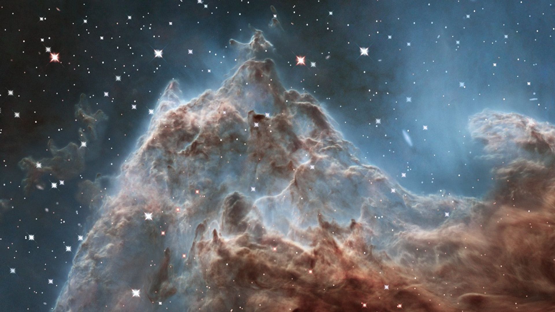 NGC 2174: Visible 2D Zoom and Infrared 3D Reveal