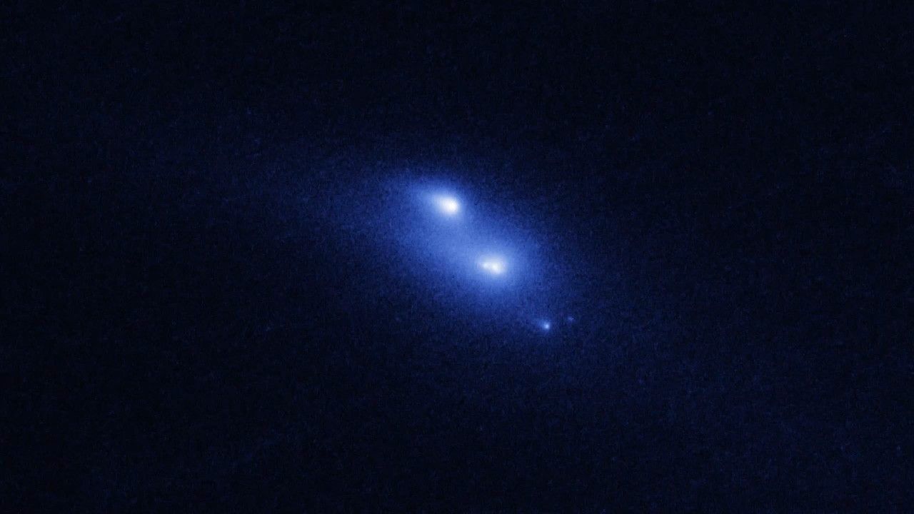 Disintegration of Asteroid P/2013 R3