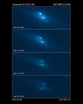 Disintegration of Asteroid P/2013 R3