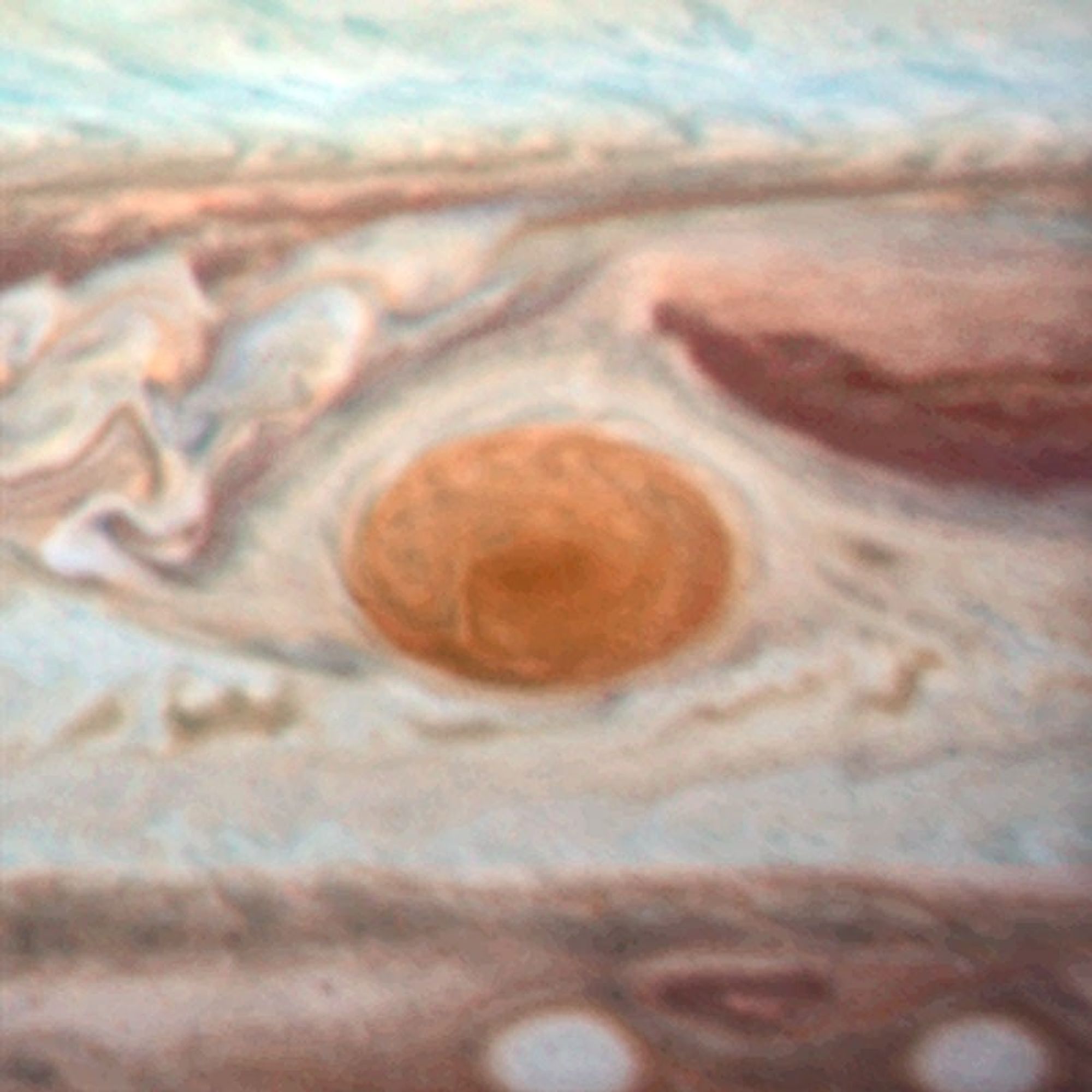 Jupiter's Great Red Spot (2014, WFC3/UVIS)