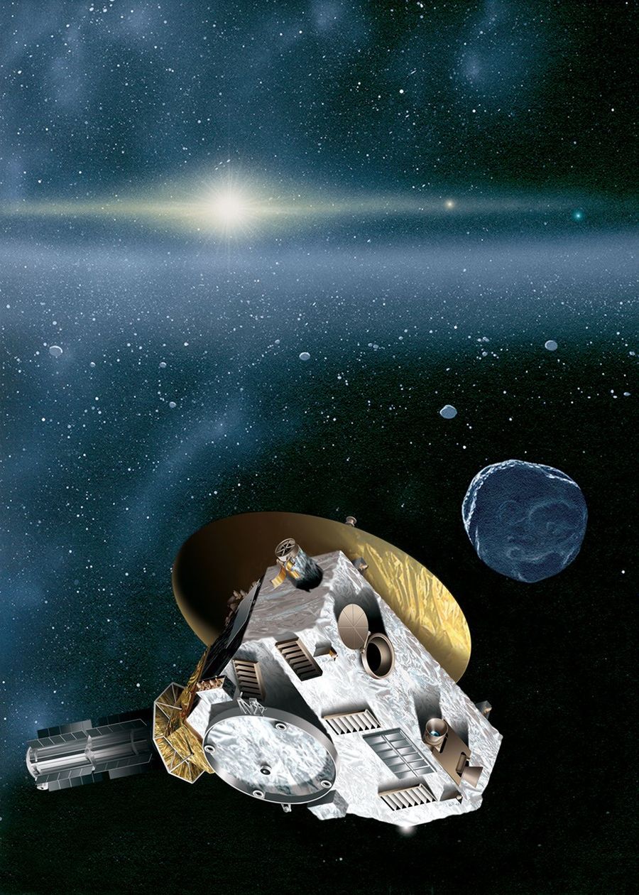 New Horizons: Kuiper Belt Object (Artwork)