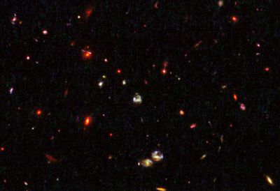 Galaxy Cluster IRC 0218 (clean)