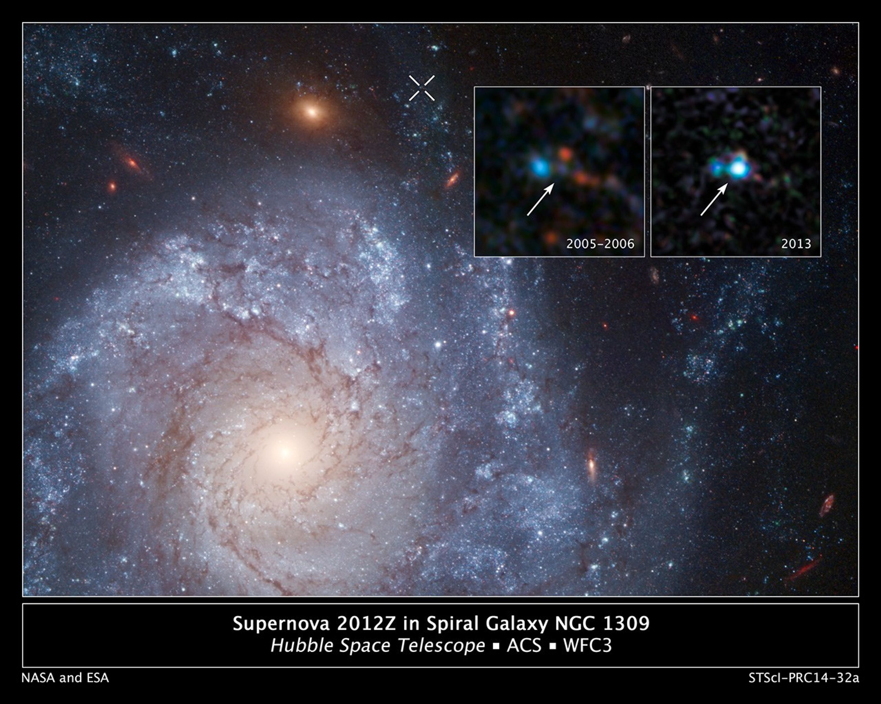 Supernova 2012Z in Spiral Galaxy NGC 1309