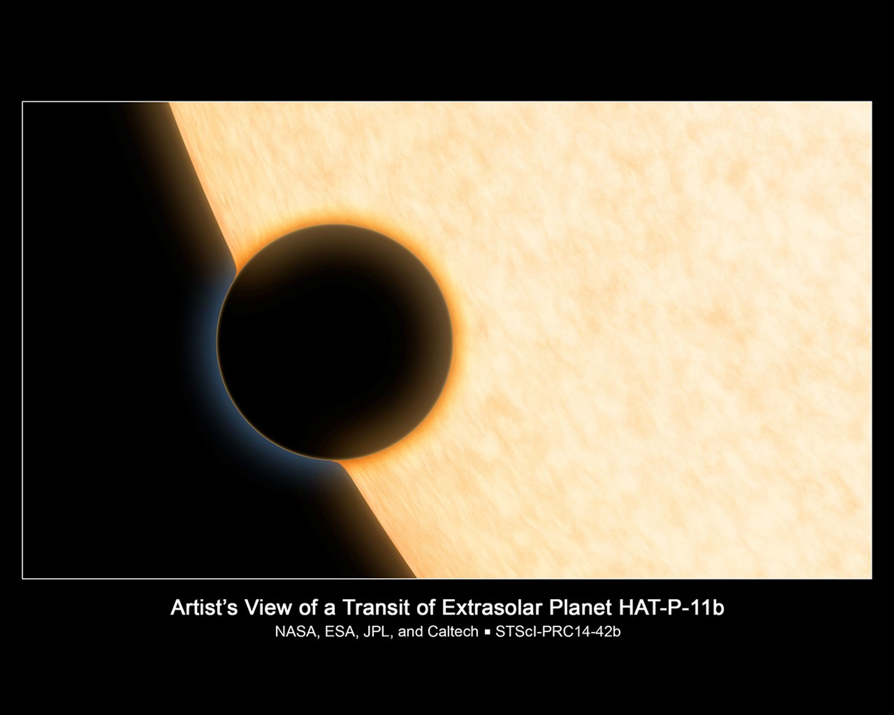 Artist's Illustration of Exoplanet HAT-P-11b