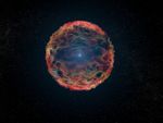 Artist's Impression of Supernova 1993J