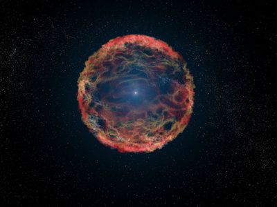 Artist’s Impression of Supernova 1993J
