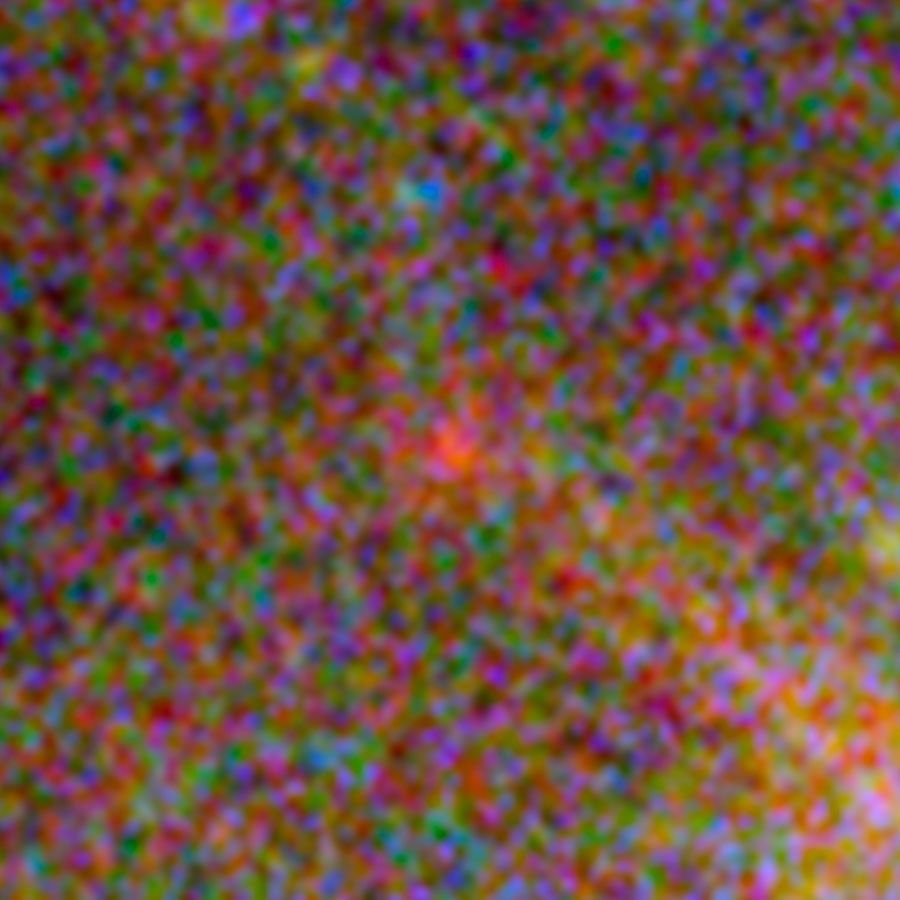 Abell 2744 Multiply-Lensed Background Galaxy at z=10 (Image B)