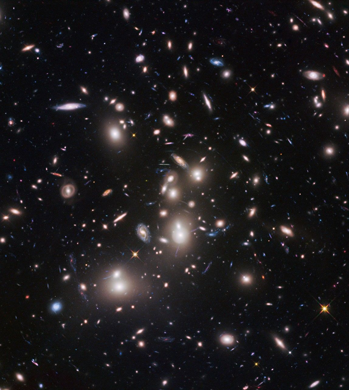 Hubble Frontier Fields Image of Abell 2744