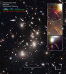 Compass and Scale Image of Abell 2744