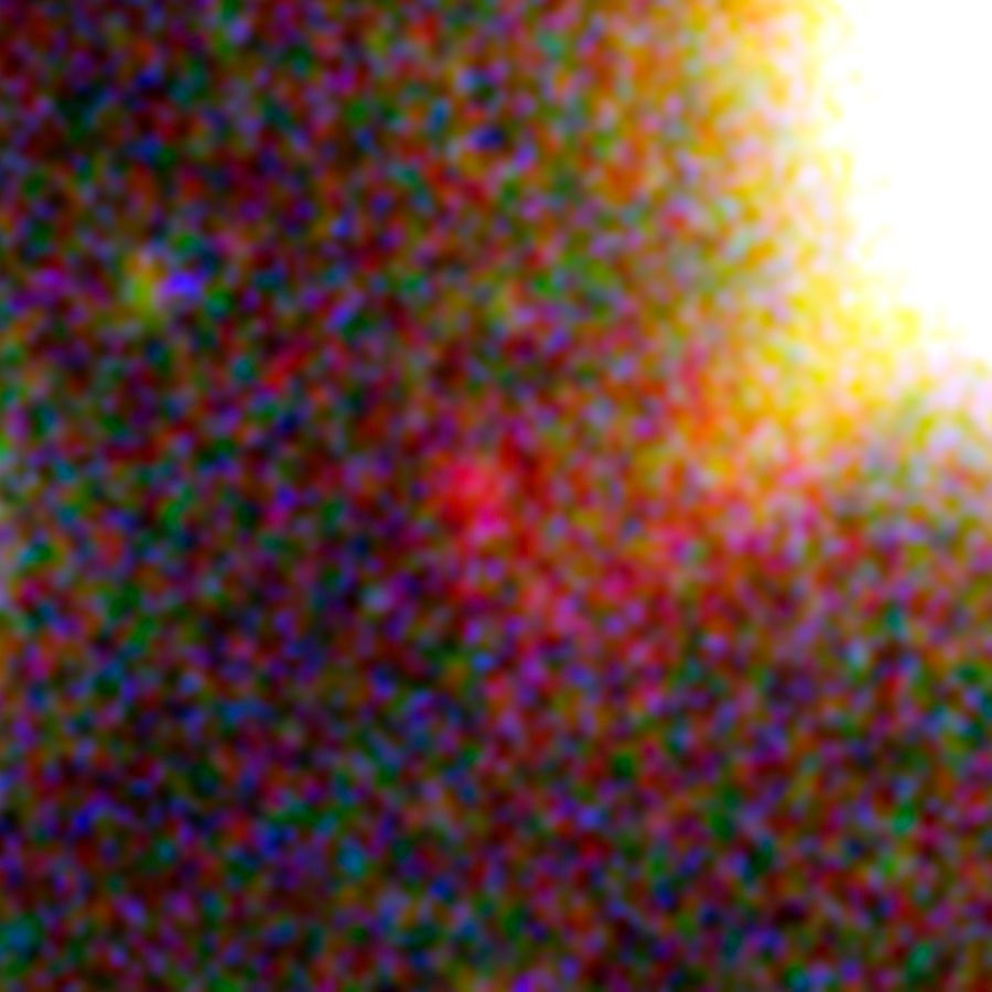 Abell 2744 Multiply-Lensed Background Galaxy at z=10 (Image A)