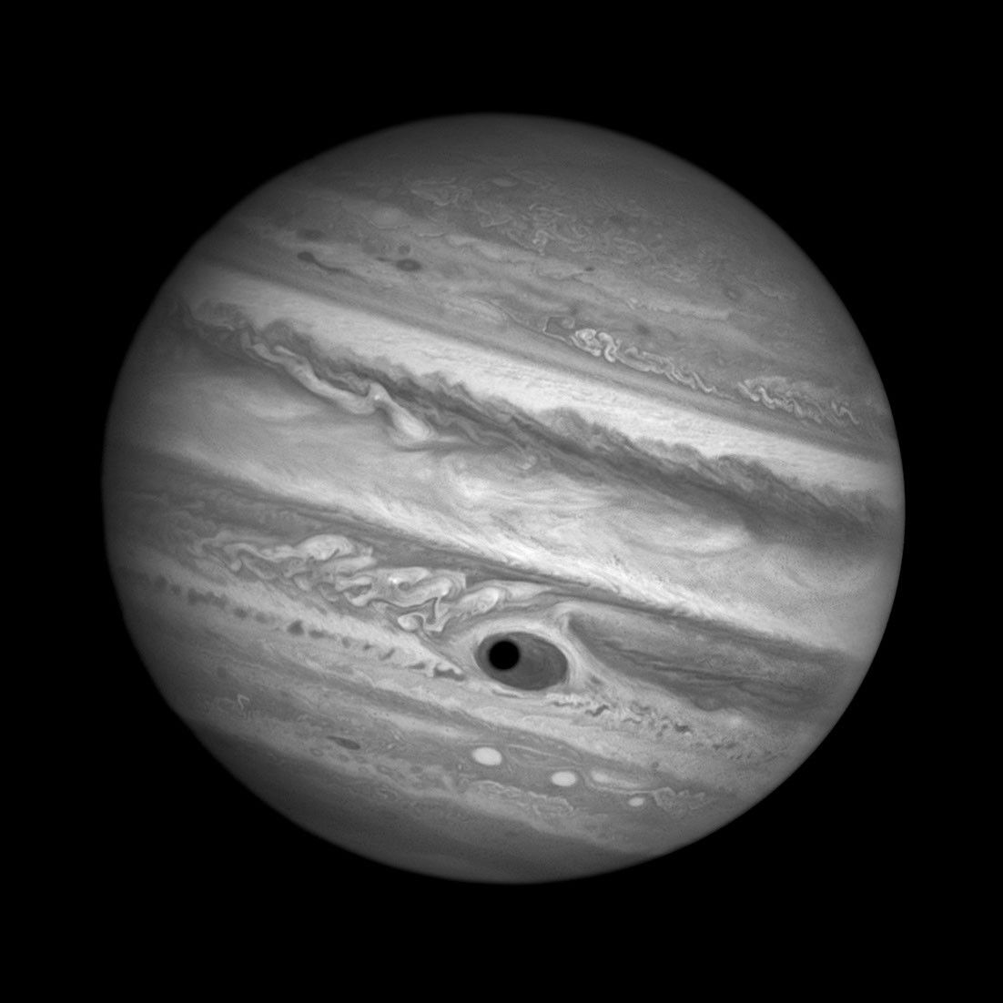 Full-Disk Jupiter (WFPC3/UVIS, April 21, 2014)