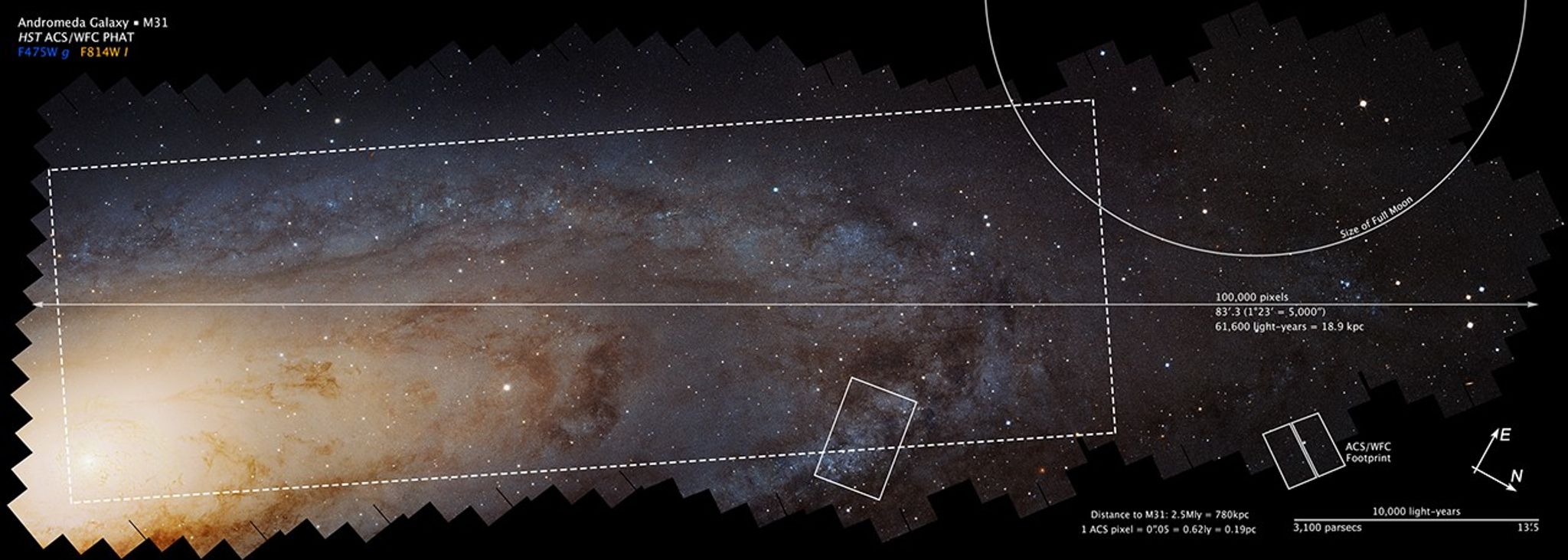 Hubble's High-Definition Panoramic View of the Andromeda Galaxy - NASA ...