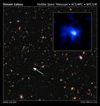 Distant Galaxy EGS-zs8-1 in CANDELS Field