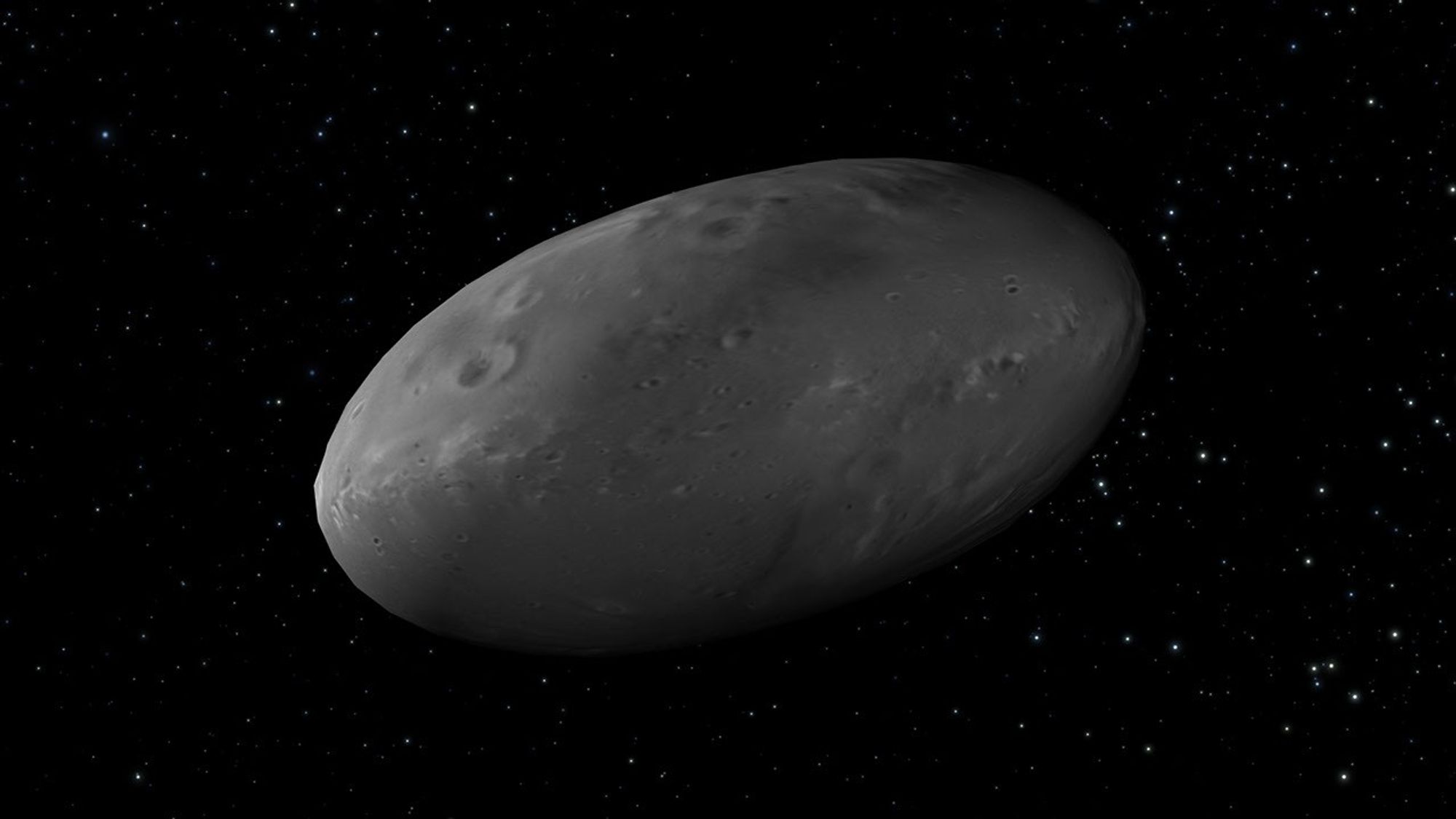 Artist's View of Nix Rotation, Frame 3