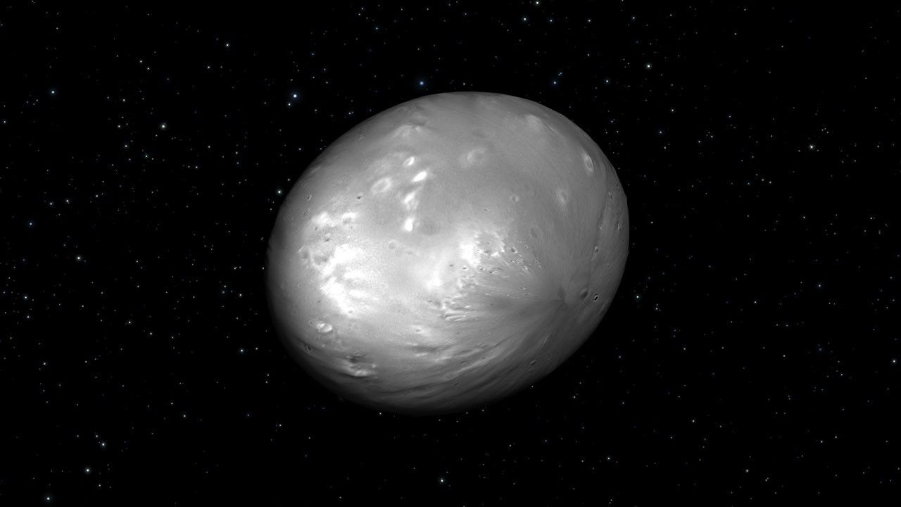 Artist's View of Nix Rotation, Frame 4