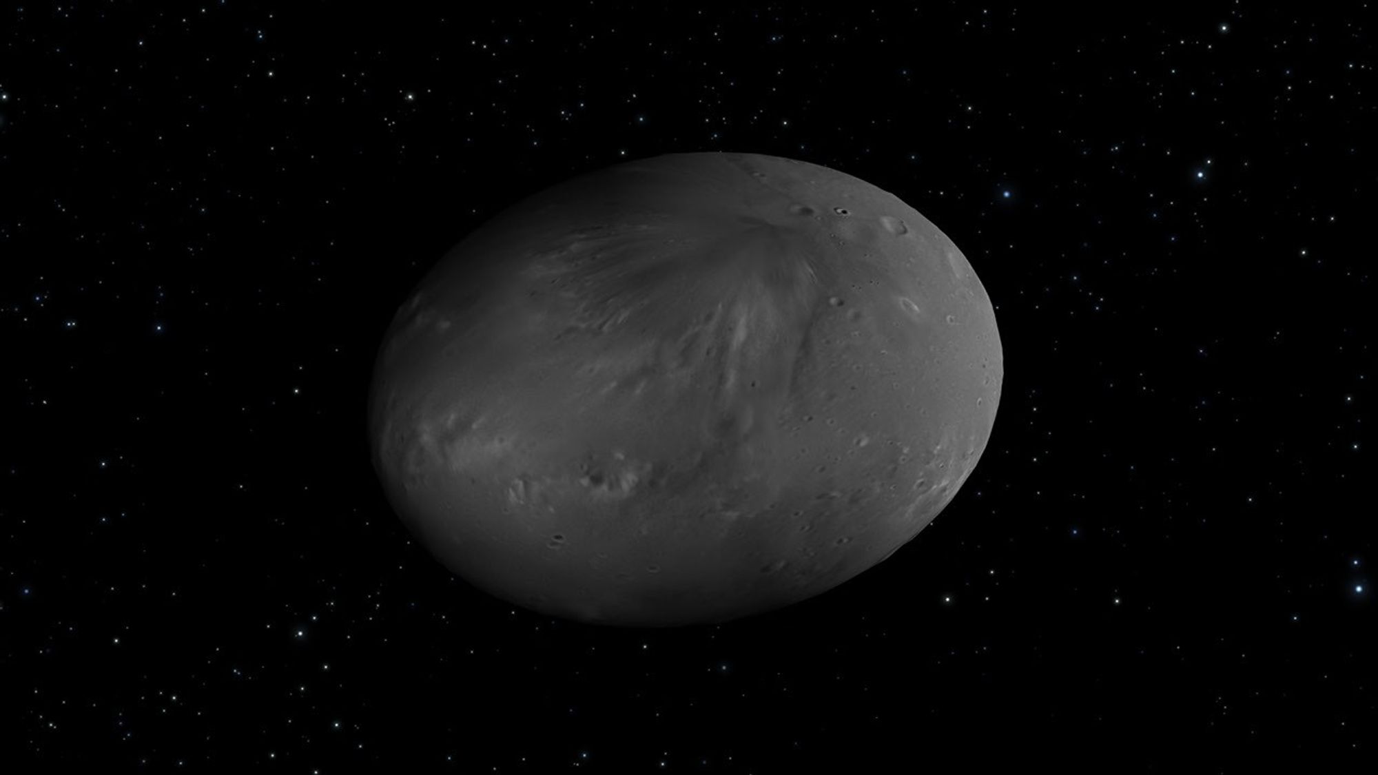 Artist's View of Nix Rotation, Frame 7