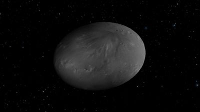 Artist’s View of Nix Rotation, Frame 7