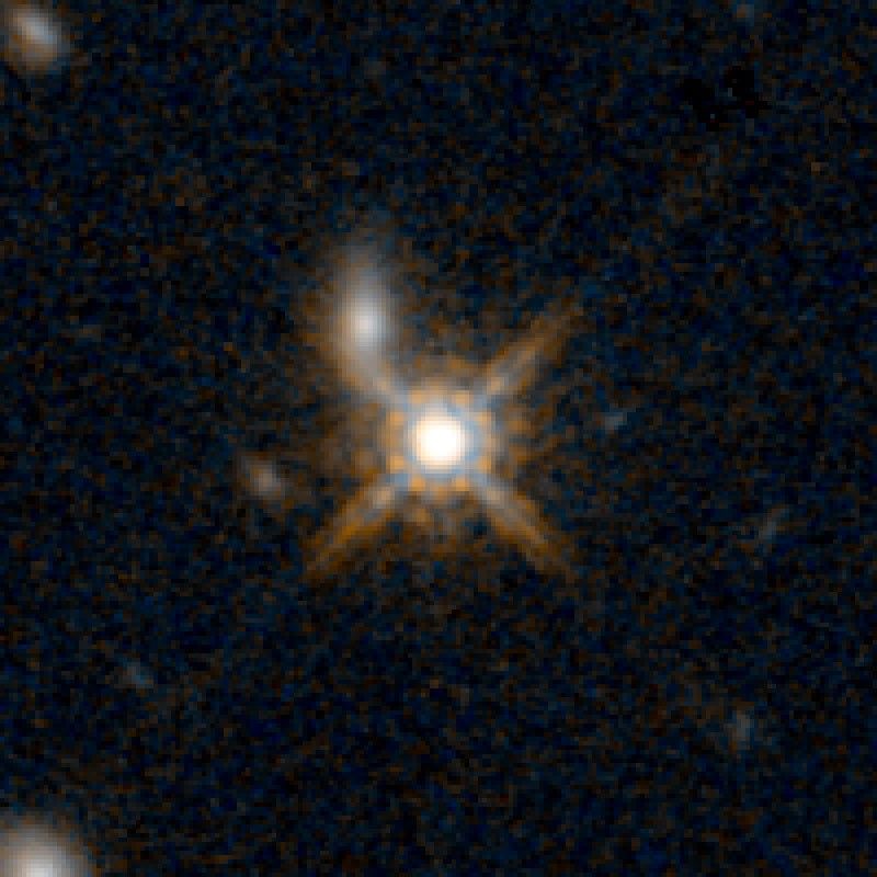 QSO F2M 0738 HST Image