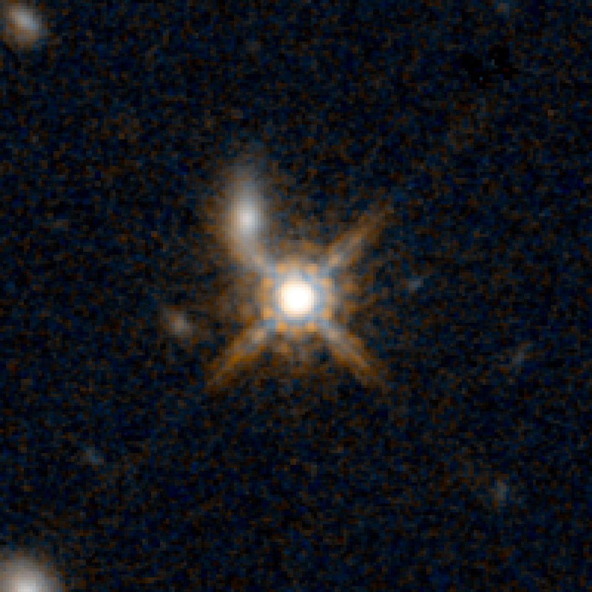 QSO F2M 0738 HST Image