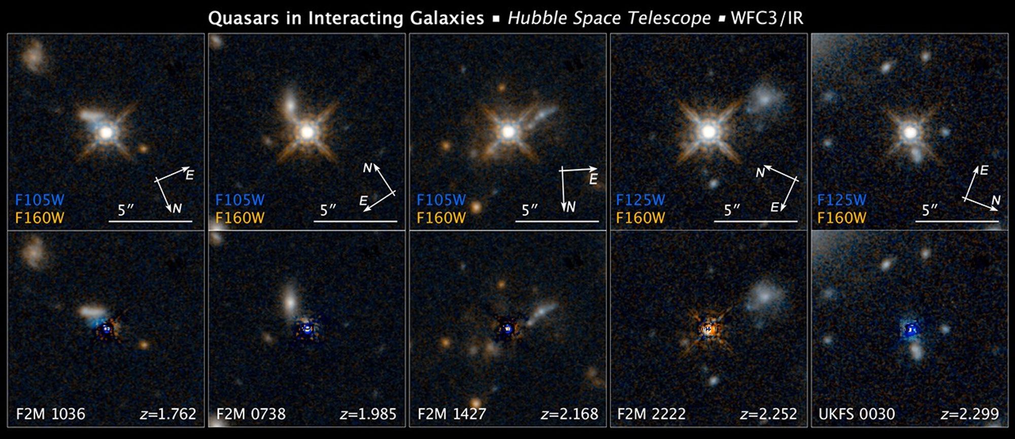 Compass Image for Dust-Reddened Quasars