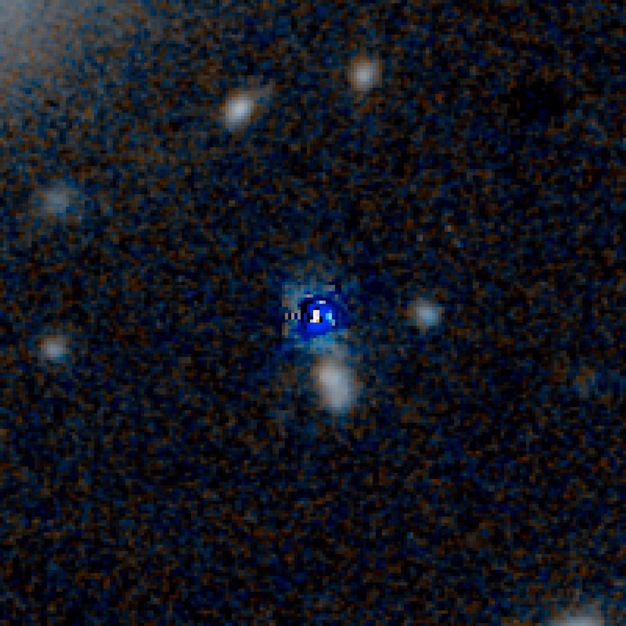 QSO UKFS 0030 HST Image (Quasar Subtracted)