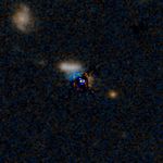QSO F2M 1036 HST Image (Quasar Subtracted)
