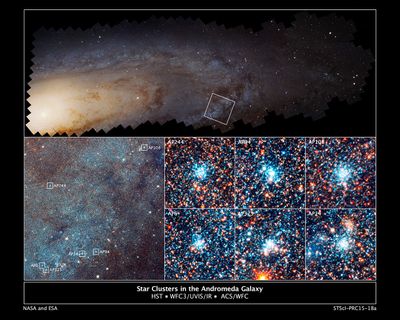 Star Clusters in the Andromeda Galaxy