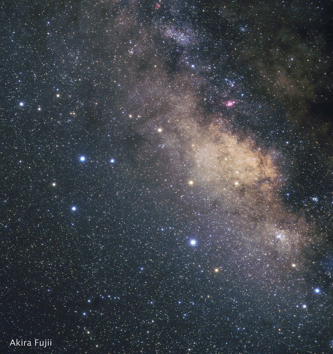 Ground-based View of the Milky Way (A. Fujii)