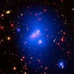 Hubble, Chandra, Spitzer Composite of Massive Galaxy Cluster IDCS J1426.5+3508