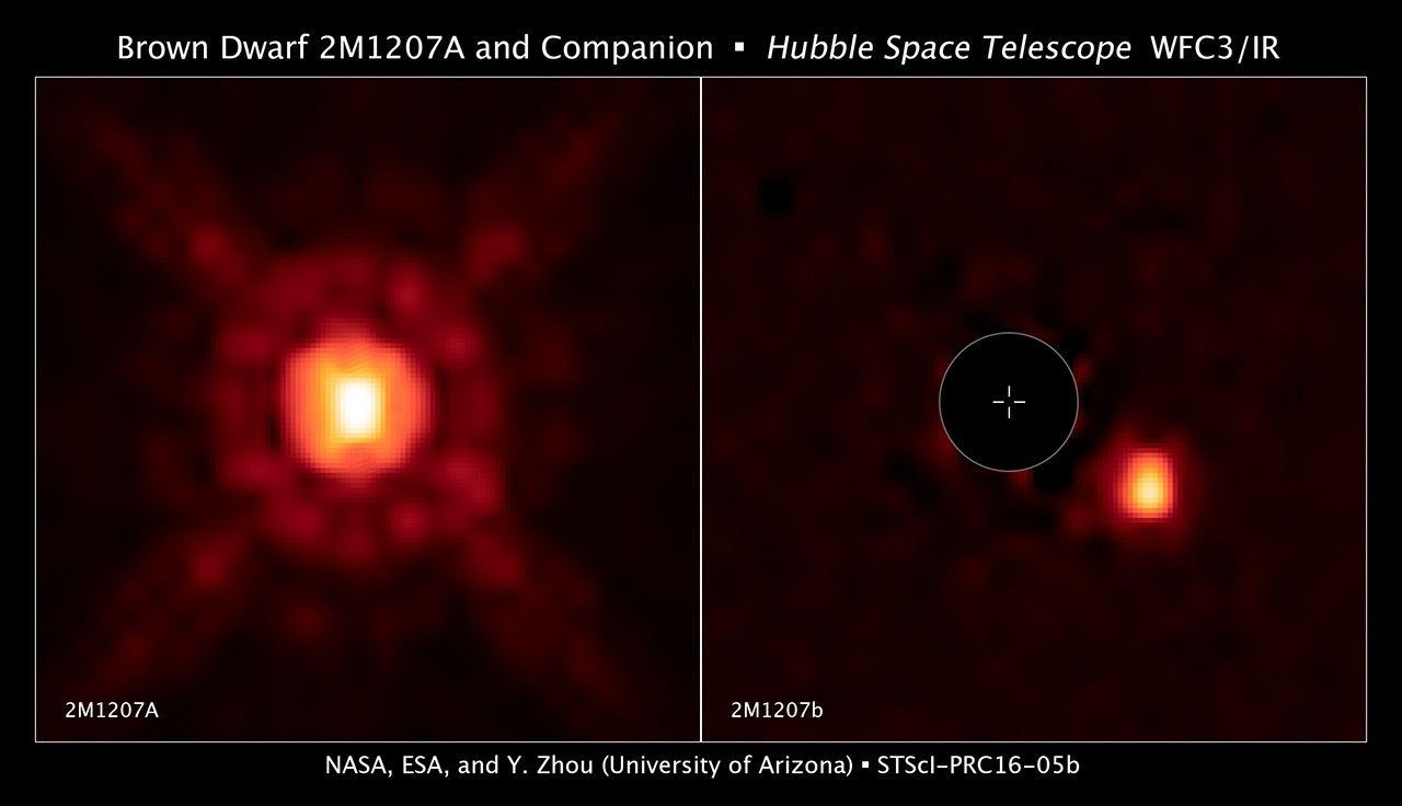 Brown Dwarf 2M1207A and Companion