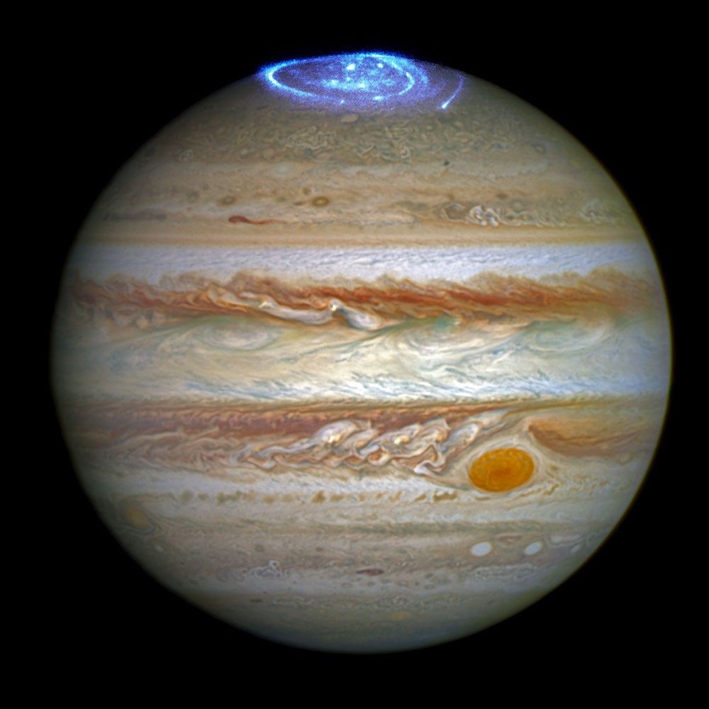 
			Hubble Captures Vivid Auroras in Jupiter's Atmosphere - NASA Science			