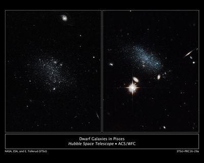 Dwarf Galaxies in Pisces