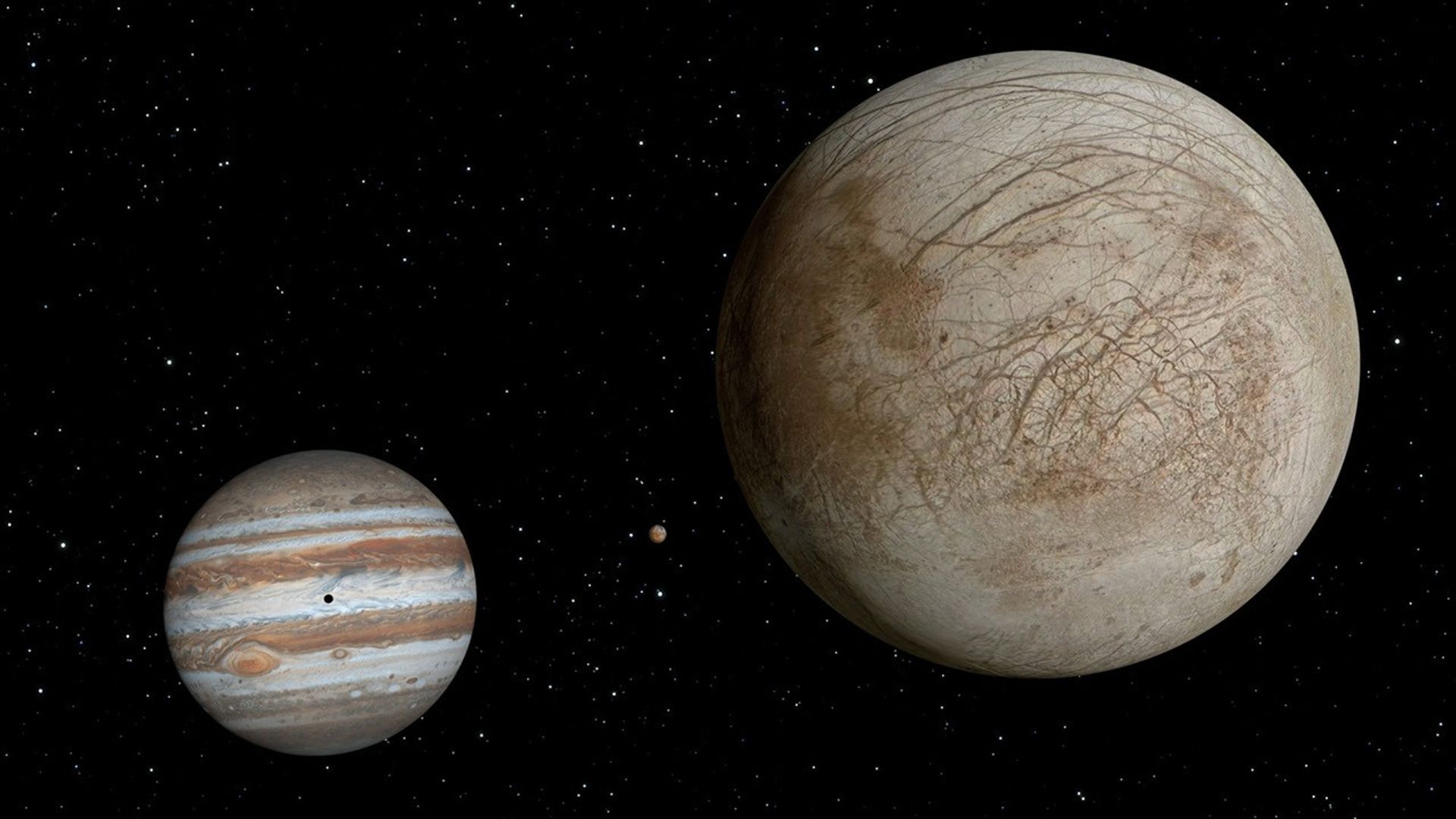 Animation of Plumes on Europa