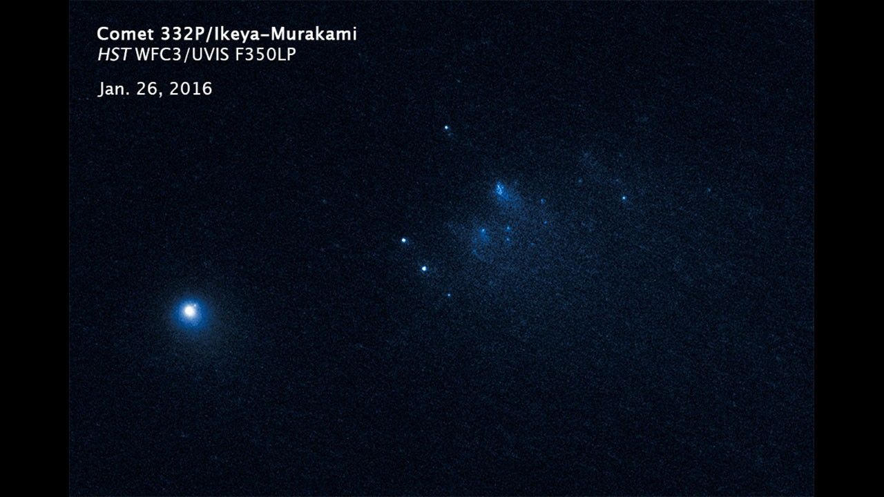 Comet 332P/Ikeya-Mirakami Disintegration Sequence