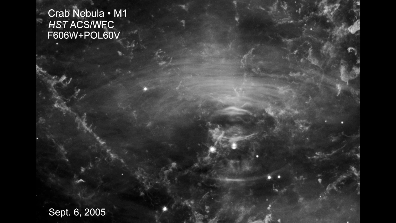 Motion in the Crab Nebula