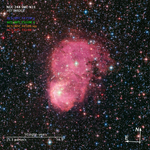Scale and Compass for NGC 248