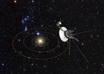 Voyager 1's View of Solar System (Artist's Concept)