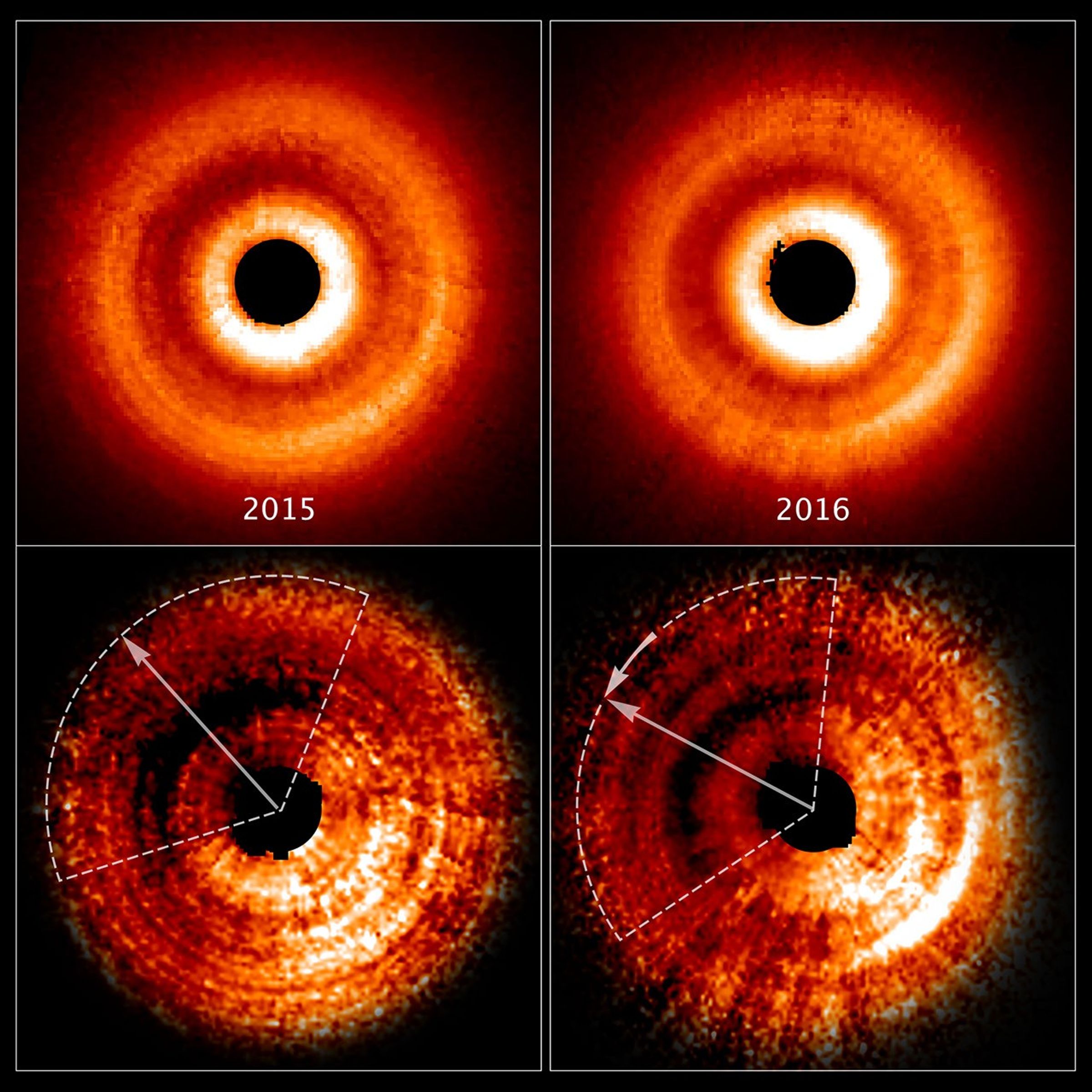 Shadow on TW Hydrae's Disk