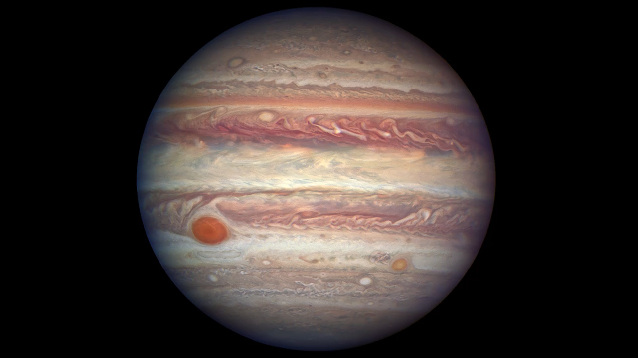 Hubble Observes Jupiter at Opposition