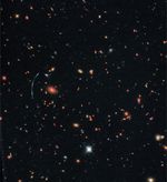 Wide Field Image of Galaxy Cluster SDSS J1110+6459