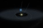 Schematic of Comet C/2017 K2's Approach to the Solar System (No Annotation)