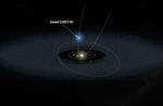 Schematic of Comet C/2017 K2's Approach to the Solar System