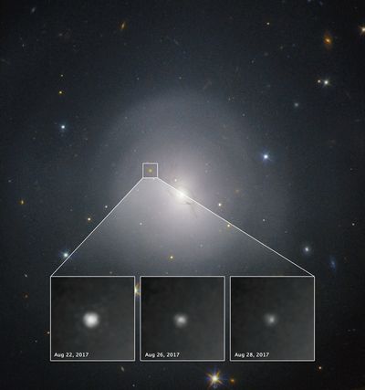 Gravitational Wave Source in NGC 4993